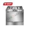 Cuisinière 5 Feux Inox 80X60 (STC-8060C)